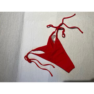 Women's SHEIN Red Bikini Bottom Size M